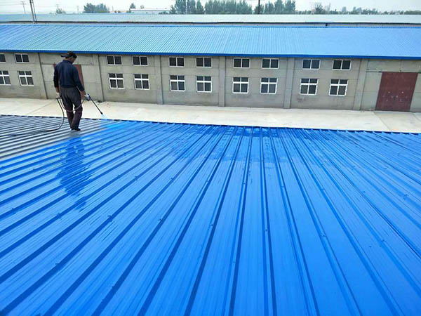 和龙 彩钢瓦喷漆翻新工业厂房、仓库